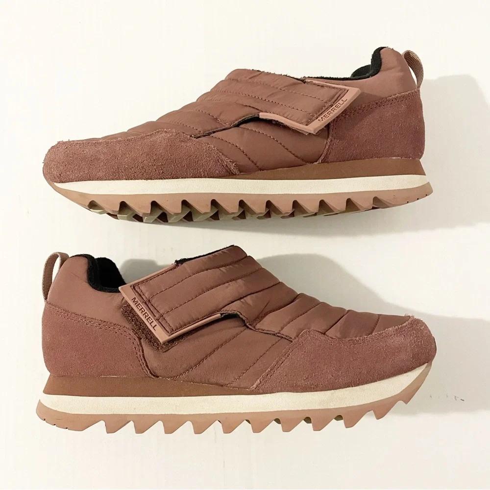 Merrell Women’s Alpine Moc Strap Polar Insulated Sneaker Size 10 Gorpcore Mauve - Picture 4 of 12